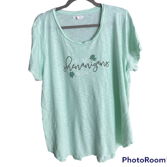 Let the Shenanigans begin tee St Patrick’s Day Maurices plus 2x 20W/22W - Picture 4 of 7